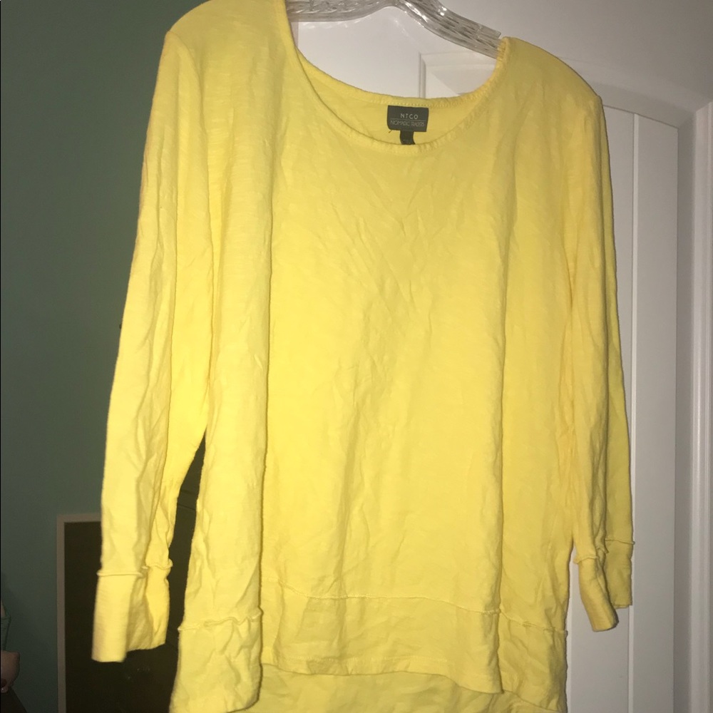 Yellow shirt